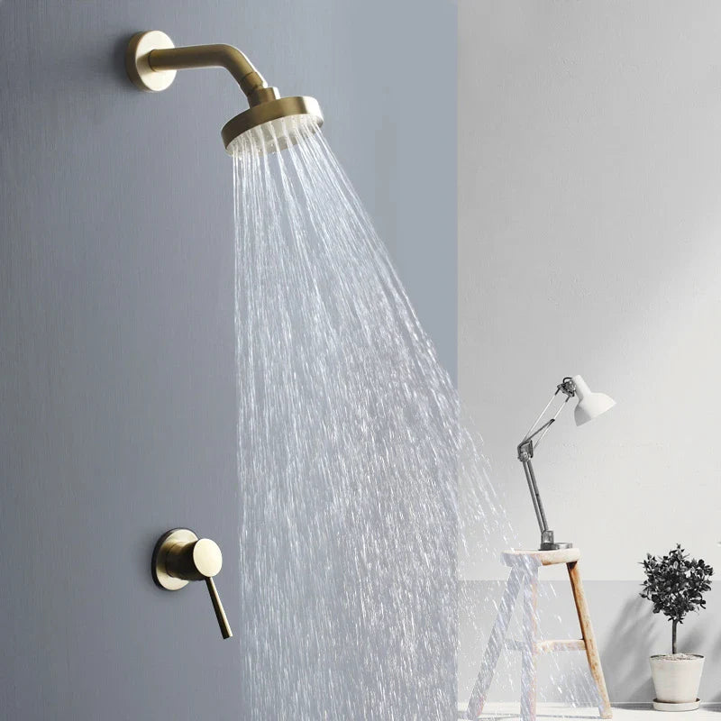 Robinet de douche pour salle de bain mural et encastrable de style minimaliste