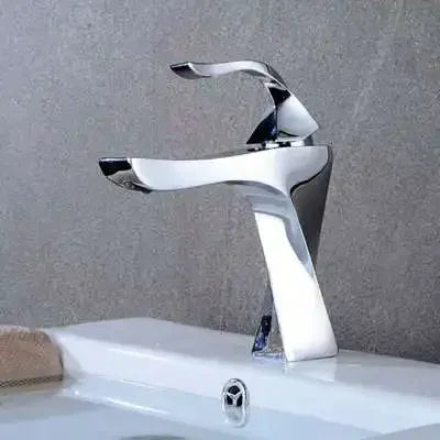 Robinet torsade avec mitigeur pour lavabo de salle de bain