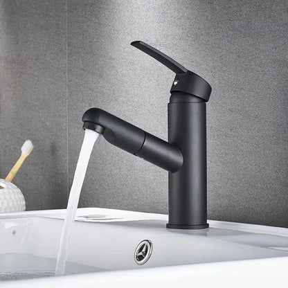 Robinet de lavabo pour salle de bain flexible