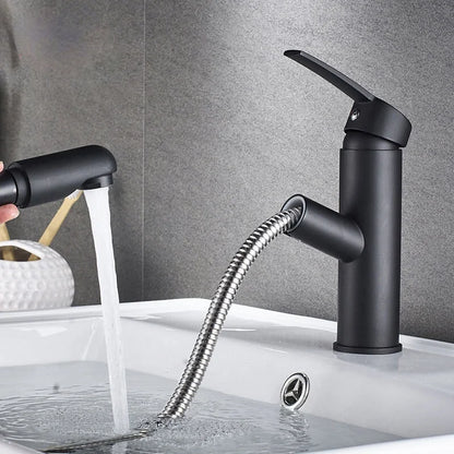 Robinet de lavabo pour salle de bain flexible