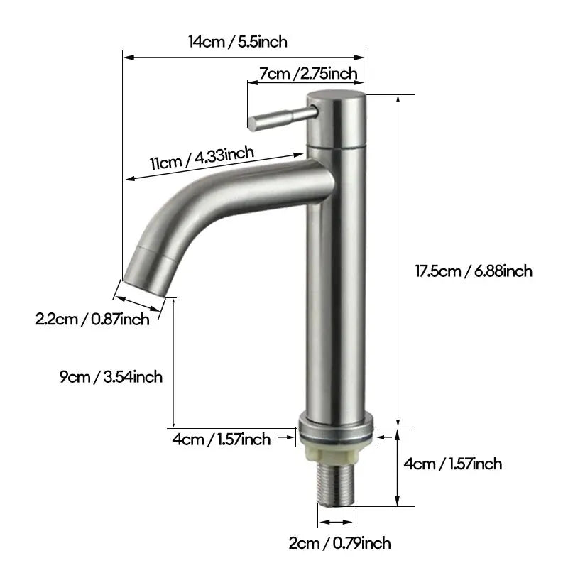 Robinet de lavabo pour salle de bain minimaliste