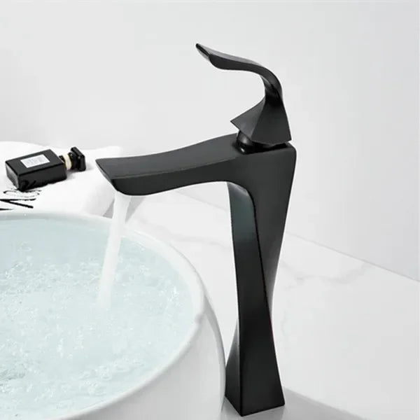 Robinet torsade avec mitigeur pour lavabo de salle de bain