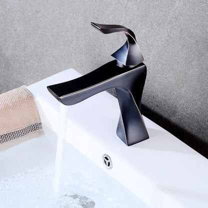 Robinet torsade avec mitigeur pour lavabo de salle de bain