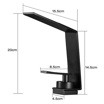 Robinet de design pour lavabo de salle de bain avec cascade